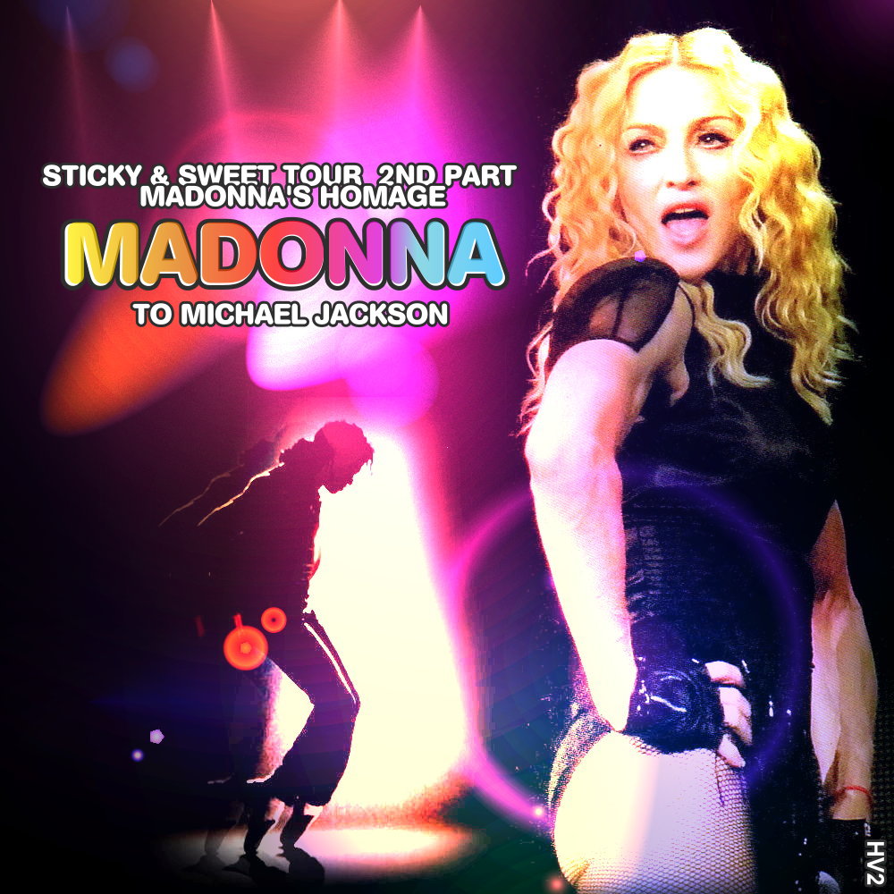 sticky and sweet tour madonna michael jackson hommage homage 