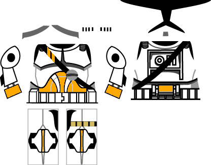 clone trooper lego decals