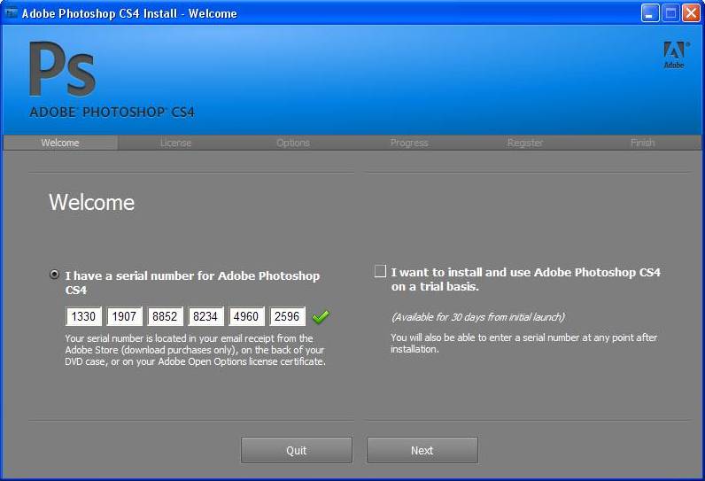 download serial number for adobe after effects cs4