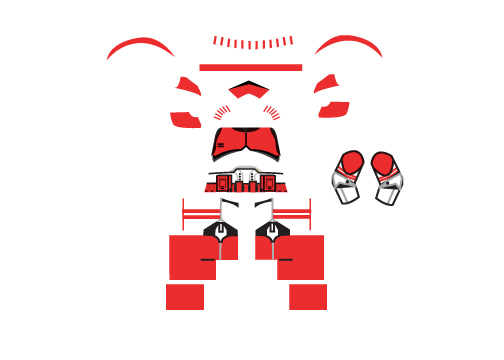 lego clone trooper decal template